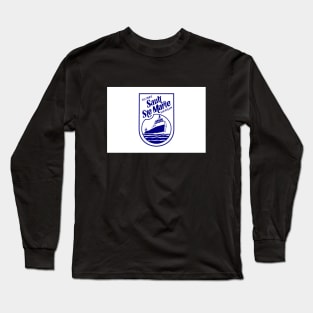 Flag of Sault Ste Marie, Michigan Long Sleeve T-Shirt